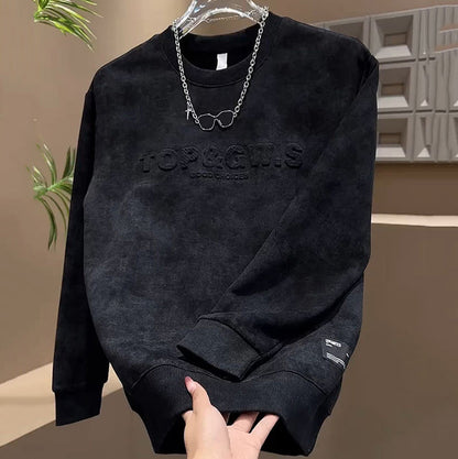 🔥2025 Heißer Verkauf✨🔥Lässiges Herren Sweatshirt mit Rundhalsausschnitt（50% OFF）