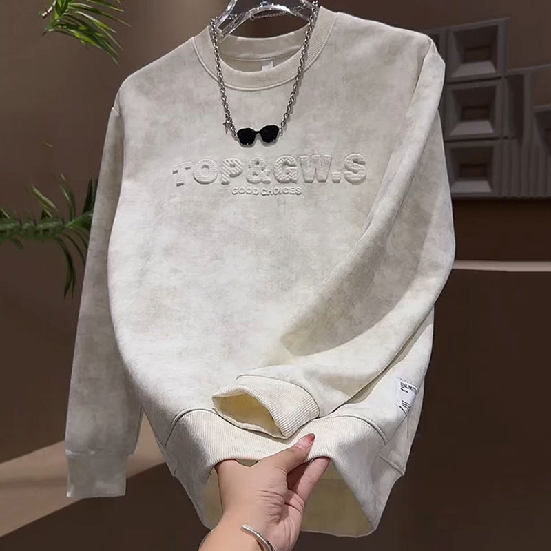 🔥2025 Heißer Verkauf✨🔥Lässiges Herren Sweatshirt mit Rundhalsausschnitt（50% OFF）