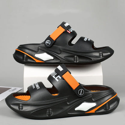 🔥2025 heißer Verkauf🔥chunky gepolsterte Sandalen mit einem schwellähnlichen Griff