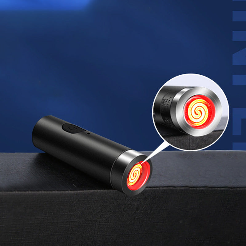 🔥2025 Hot Sale - 50% Rabatt🔥Flameless und winddicht Spule Feuerzeug mit Schlüsselanhänger