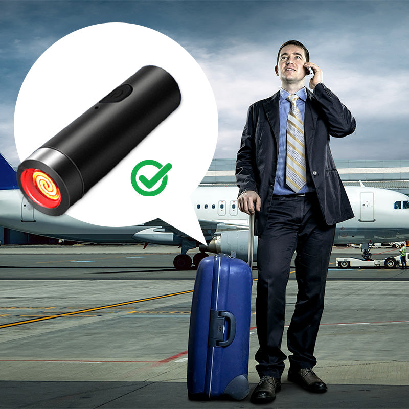 🔥2025 Hot Sale - 50% Rabatt🔥Flameless und winddicht Spule Feuerzeug mit Schlüsselanhänger