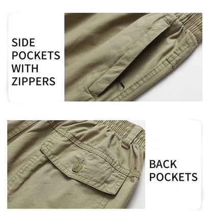 💖HOT-SALE 75% RABATT👖Strapazierfähige Ultra Comfort Loose Fit Hose mit mehreren Taschen