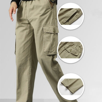 💖HOT-SALE 75% RABATT👖Strapazierfähige Ultra Comfort Loose Fit Hose mit mehreren Taschen
