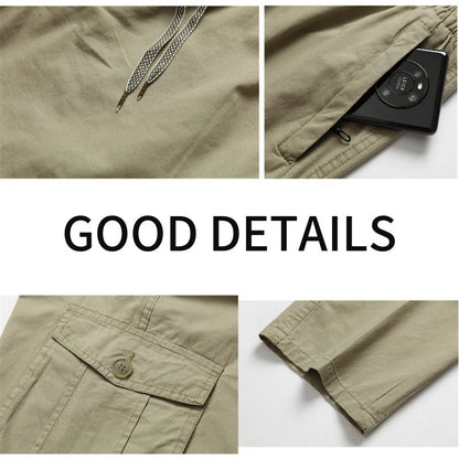 💖HOT-SALE 75% RABATT👖Strapazierfähige Ultra Comfort Loose Fit Hose mit mehreren Taschen