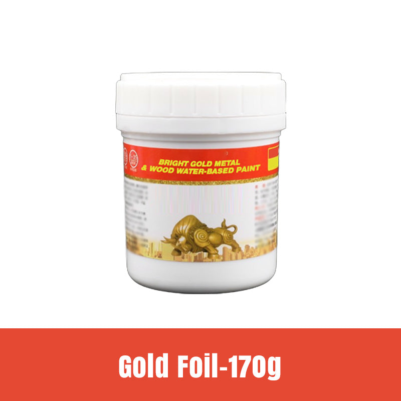 🔥2025 Verkauf zum halben Preis✨Goldglänzende Metall- und Holzfarbe auf Wasserbasis🏠