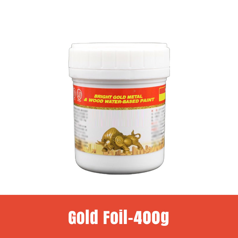 🔥2025 Verkauf zum halben Preis✨Goldglänzende Metall- und Holzfarbe auf Wasserbasis🏠