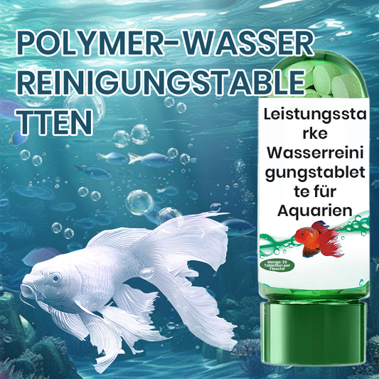 ♻️💧Leistungsfähige Tablette zur Reinigung von Aquarienwasser