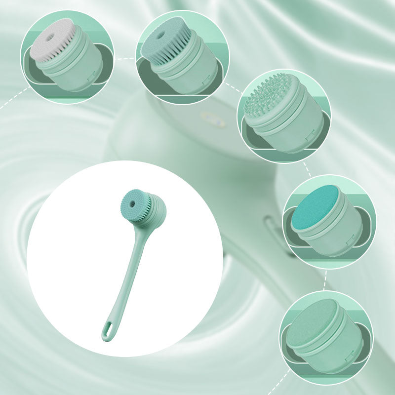 🔥NUR HEUTE SALE 50% OFF🔥Elektrischer Badeschrubber Langer Griff Bürste🛁✨