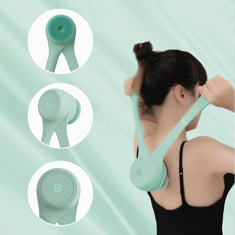 🔥NUR HEUTE SALE 50% OFF🔥Elektrischer Badeschrubber Langer Griff Bürste🛁✨