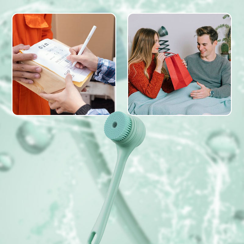 🔥NUR HEUTE SALE 50% OFF🔥Elektrischer Badeschrubber Langer Griff Bürste🛁✨