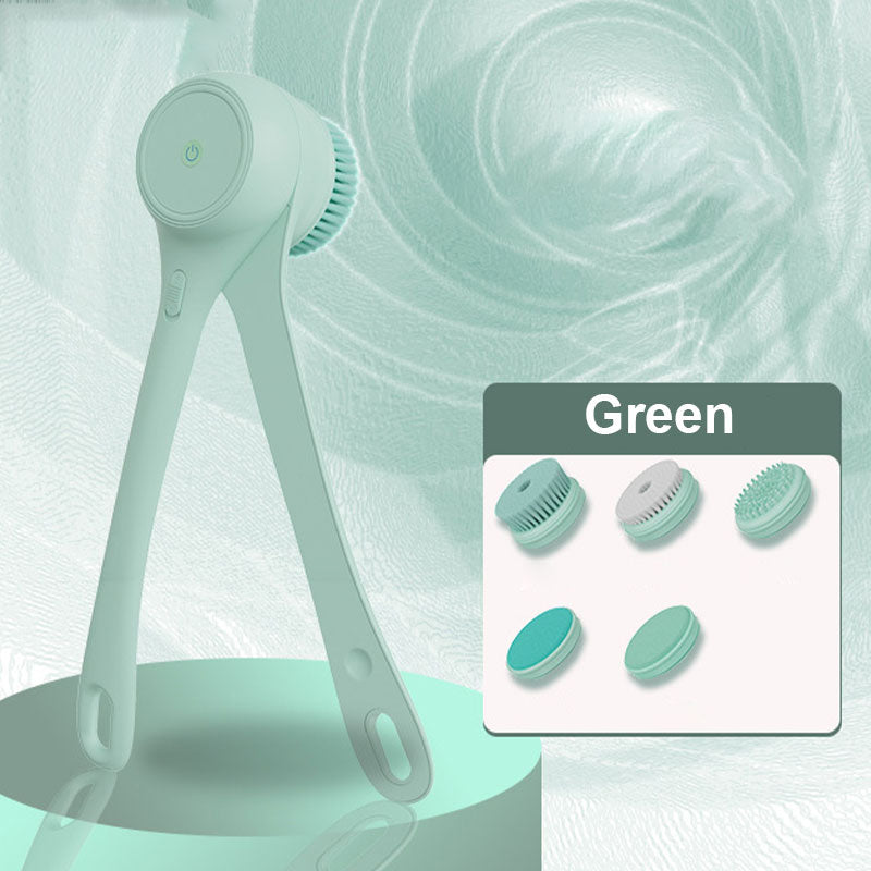 🔥NUR HEUTE SALE 50% OFF🔥Elektrischer Badeschrubber Langer Griff Bürste🛁✨