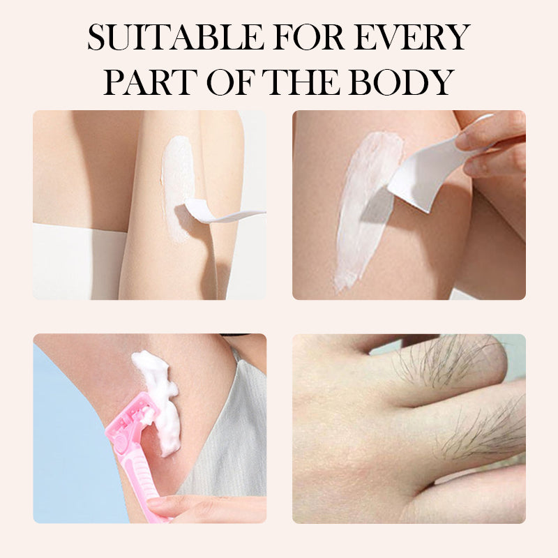 🙋‍♀️2025 Frühjahrsaktion💖Reinigendes & weichmachendes Haarentfernungs-Creme-Set