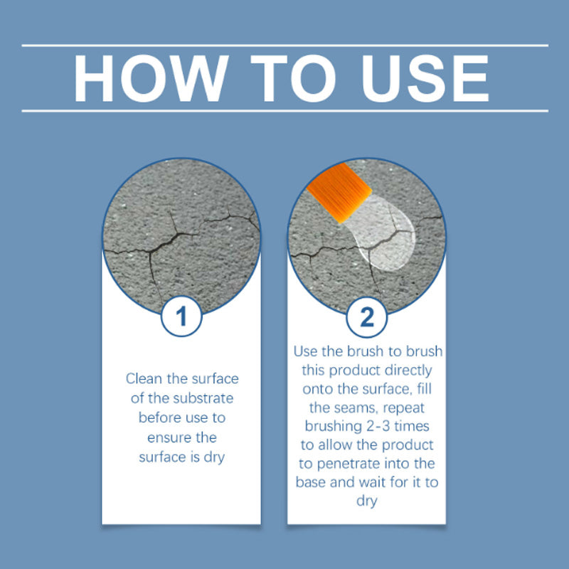 🏠💦Vielseitiger, schnell trocknender, transparenter, wasserfester Klebstoff