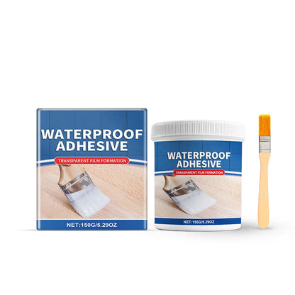 🏠💦Vielseitiger, schnell trocknender, transparenter, wasserfester Klebstoff