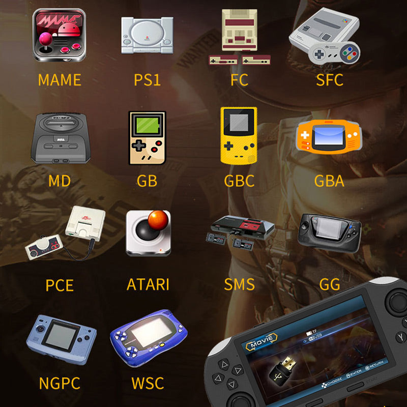 🔥50 % Rabatt im Ausverkauf🔥Tragbares Handheld-HD-Gaming-Set SF3000🔥