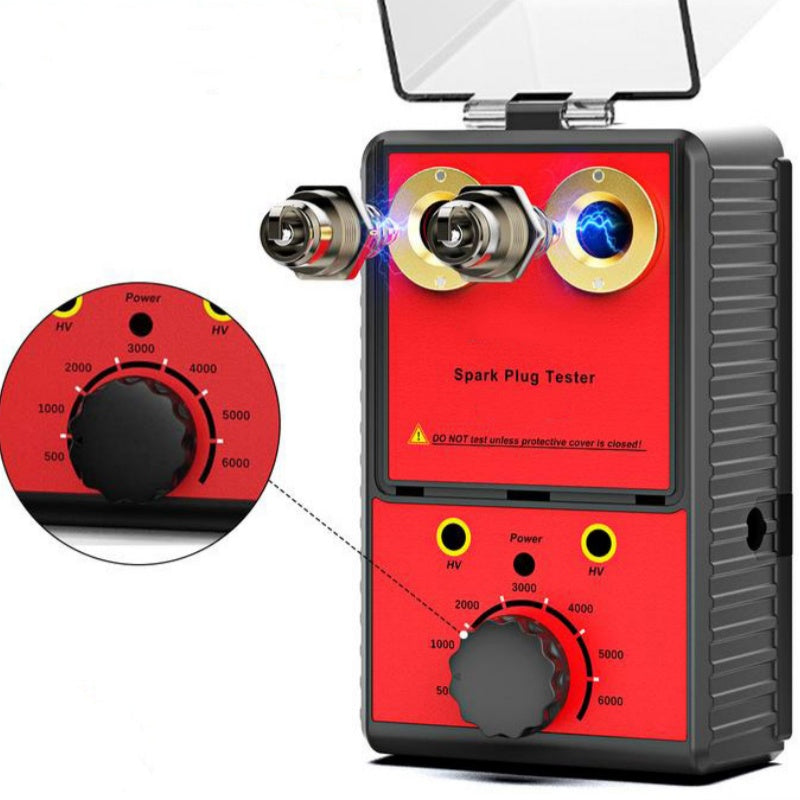 ⚡🚗Begrenzte Zeit halber Preis - Zündkerzentester mit zwei Testlöchern🪛