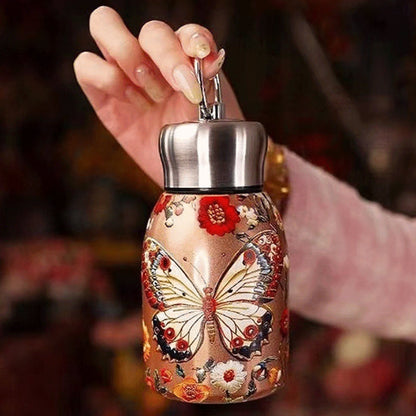 🔥2 KAUFEN, 1 GRATIS🔥Stilvolle & tragbare isolierte Wasserflasche🎒 Halten Sie Getränke heiß oder kalt, genießen Sie frische Getränke jederzeit und überall!