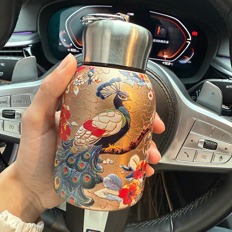 🔥2 KAUFEN, 1 GRATIS🔥Stilvolle & tragbare isolierte Wasserflasche🎒 Halten Sie Getränke heiß oder kalt, genießen Sie frische Getränke jederzeit und überall!