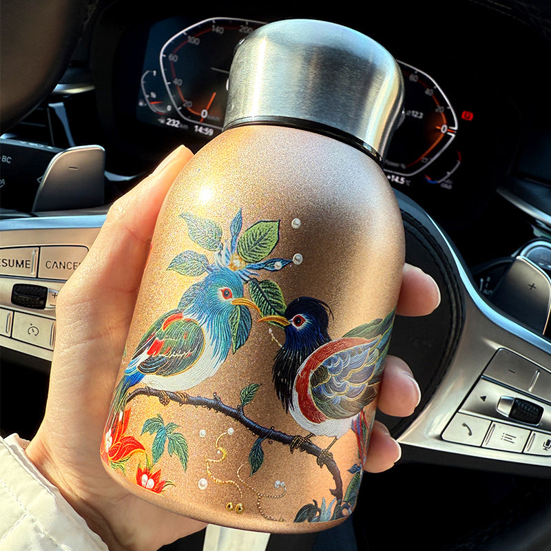 🔥2 KAUFEN, 1 GRATIS🔥Stilvolle & tragbare isolierte Wasserflasche🎒 Halten Sie Getränke heiß oder kalt, genießen Sie frische Getränke jederzeit und überall!