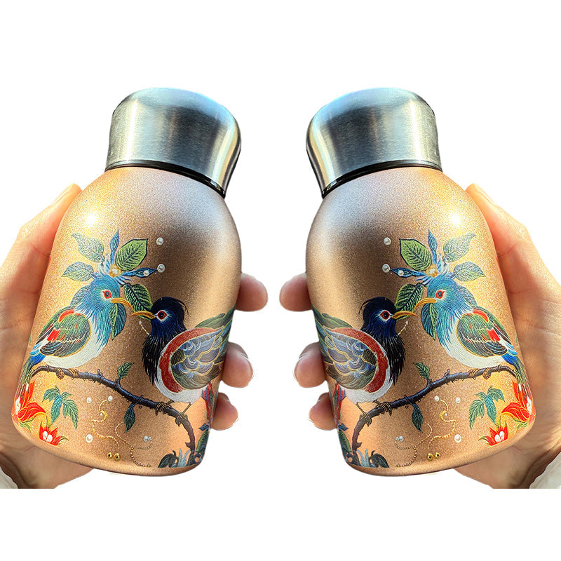 🔥2 KAUFEN, 1 GRATIS🔥Stilvolle & tragbare isolierte Wasserflasche🎒 Halten Sie Getränke heiß oder kalt, genießen Sie frische Getränke jederzeit und überall!