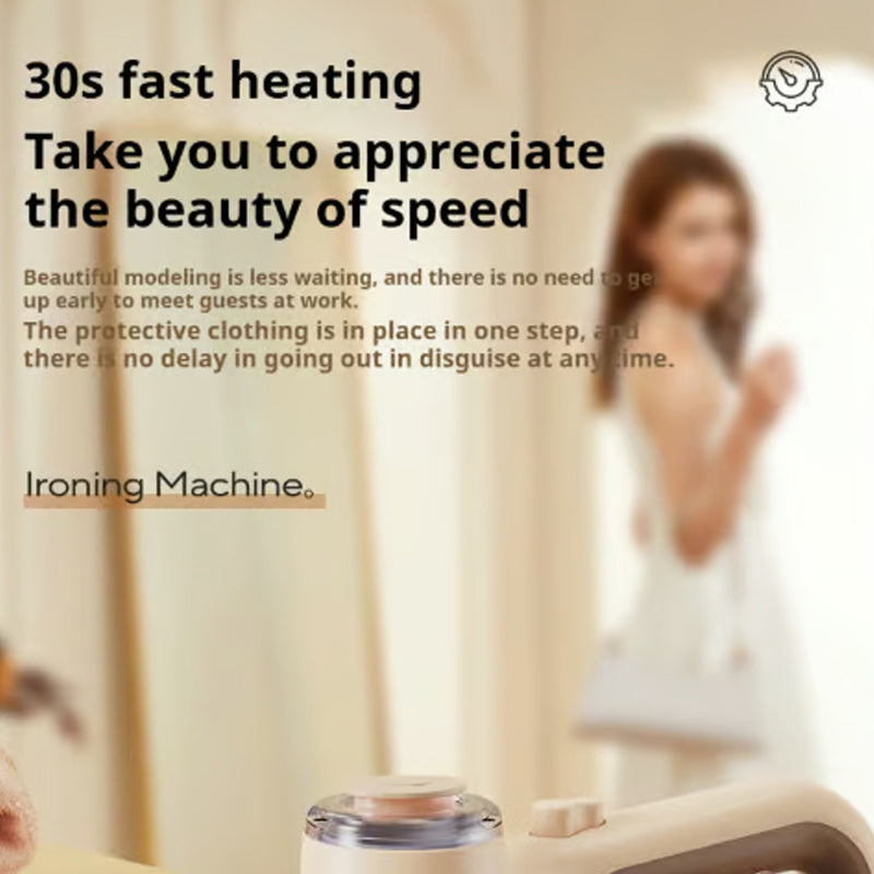 🎁Hot sale ✨Tragbarer Hand-Vakuumdampfer für Kleidung - mühelos faltenfrei stylen!