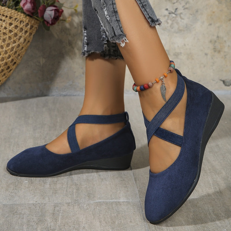 👠🔥Bequeme, leichte, rutschfeste und atmungsaktive Schuhe mit flacher Fußgewölbeunterstützung für Damen