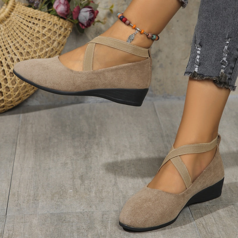 👠🔥Bequeme, leichte, rutschfeste und atmungsaktive Schuhe mit flacher Fußgewölbeunterstützung für Damen