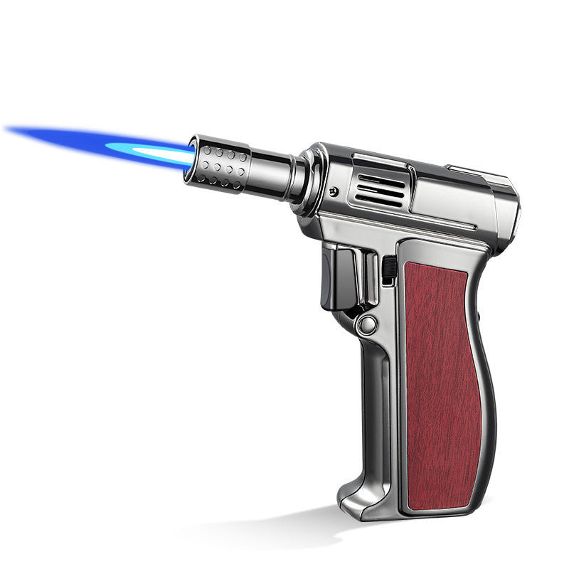 🔥🚀Tragbare, winddichte, nachfüllbare Mehrzweck-Taschenlampe Feuerzeug