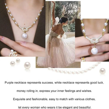 💜Muttertagsangebote 50% Rabatt💜Damen Perlenkette