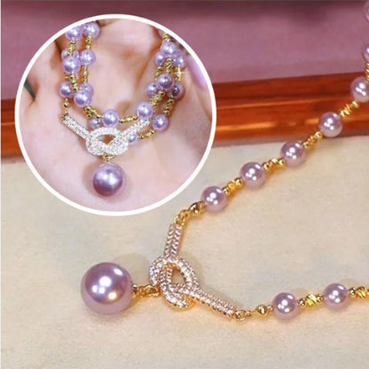💜Muttertagsangebote 50% Rabatt💜Damen Perlenkette