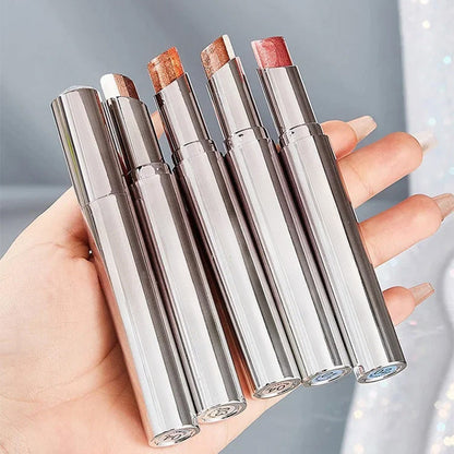 💃✨2025 Heißer Verkauf BUY 1 GET 1 FREE🔥Wasserfester schimmernder Lidschatten-Stift mit Farbverlauf