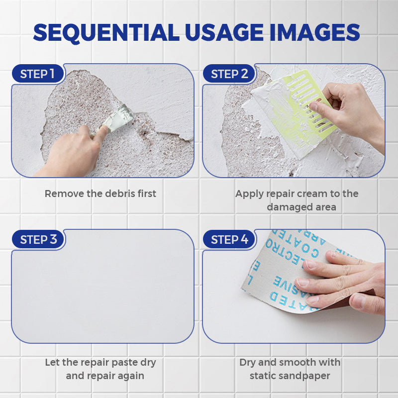 🌿💧Limited Time 50% Off - Wasserfeste und schimmeldichte Wandreparaturpaste