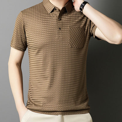 🔥Heiße 56% Rabatt🔥KAUF 2, BEKOMM 1🔥 👕Männer Texturiertes Kurzarmhemd