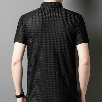 🔥Heiße 56% Rabatt🔥KAUF 2, BEKOMM 1🔥 👕Männer Texturiertes Kurzarmhemd