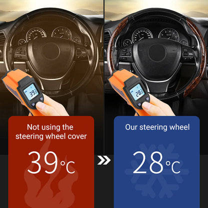 🔥2025Heißer VerkaufUniversal  Non-Slip Car Steering Wheel Cover