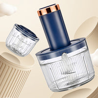 Multifunctional Electric Meat Grinder with 3 Bowls