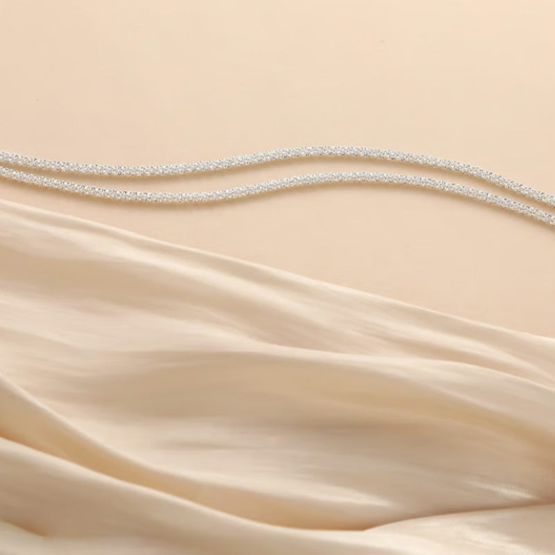 💜LAST DAY - BUY 1 GET 1 FREE💜Zierliches wasserdichtes Fußkettchen in Schichten