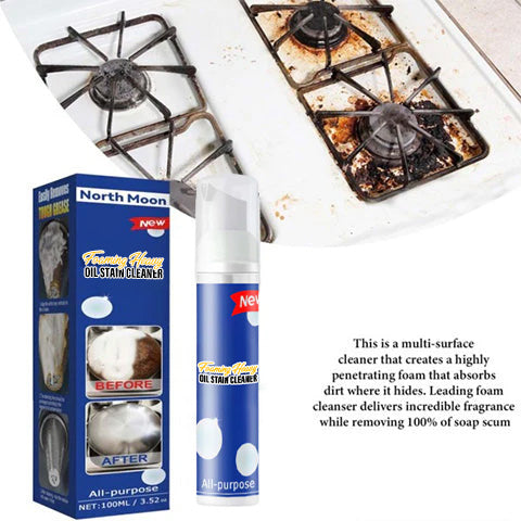 🫧🔥2025 Förderung 50 % Rabatt 🔥Schäumender Schwerölfleckenreiniger