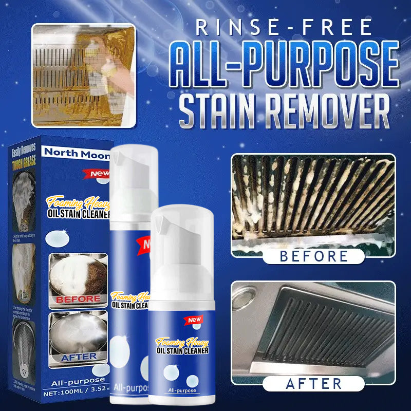 🫧🔥2025 Förderung 50 % Rabatt 🔥Schäumender Schwerölfleckenreiniger