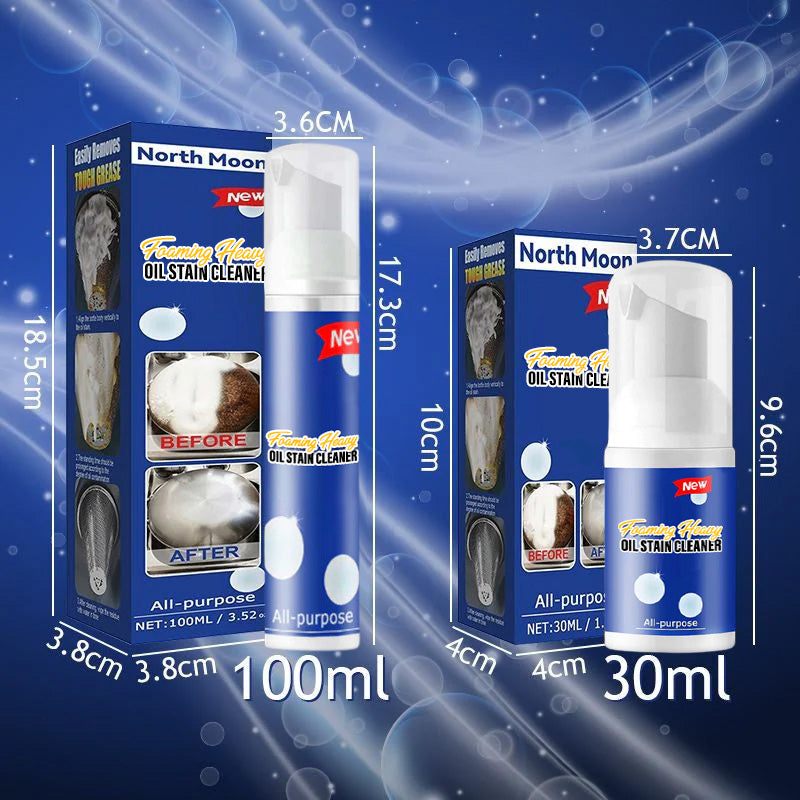🫧🔥2025 Förderung 50 % Rabatt 🔥Schäumender Schwerölfleckenreiniger