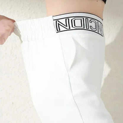 🔥👖Hochgeschlossene Hose mit weitem Bein, locker und dehnbar
