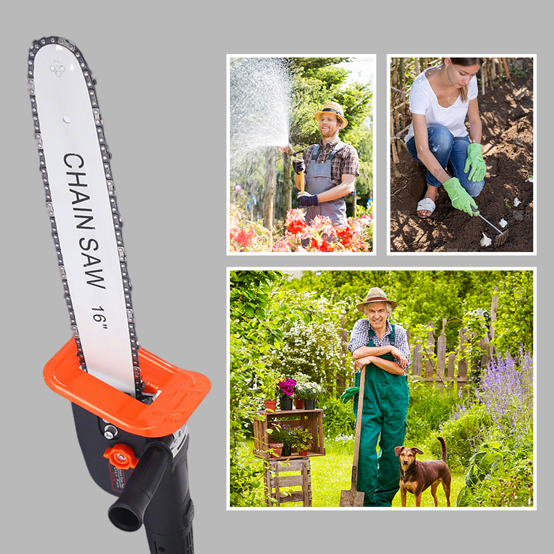 🔥★★★★★ 4.8/5.0 Amazon Bewertung🔥🔥Adaptersatz für Kettensägenumbau - Winkelschleifer in Kettensäge umbauen