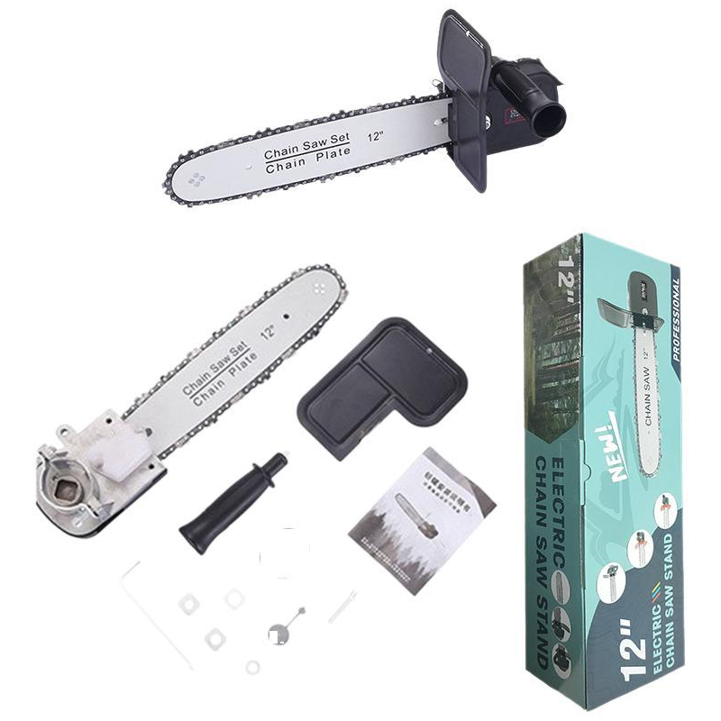 🔥★★★★★ 4.8/5.0 Amazon Bewertung🔥🔥Adaptersatz für Kettensägenumbau - Winkelschleifer in Kettensäge umbauen