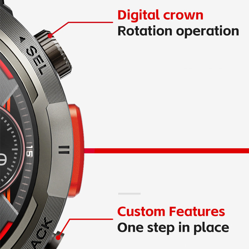 ⌚Modell Neu 2025 – Intelligente Armbanduhr 😍🎁Bluetooth-Smart-Fitnessuhr