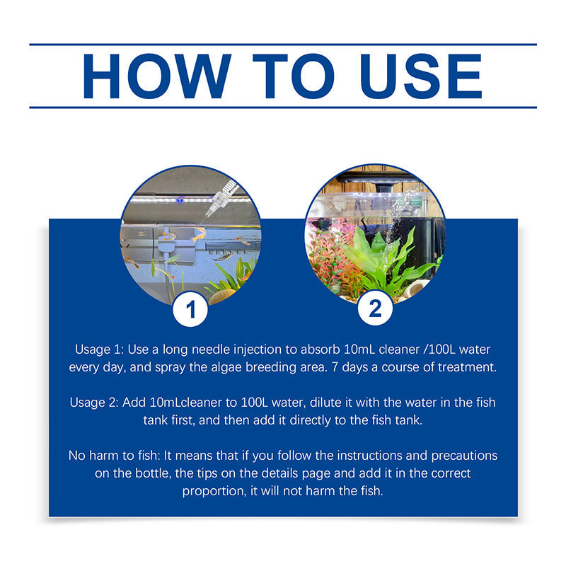 🔥2 KAUFEN, 1 GRATIS🐟Fischbecken Wasser Leistungsstarke Reinigung🪸