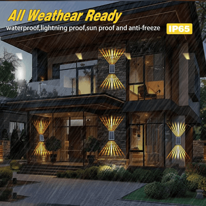 ⏰Zeitlich begrenzte Aktion 50% Rabatt🔥✨LED-Solar-Wandleuchten Außenleuchten wasserdicht
