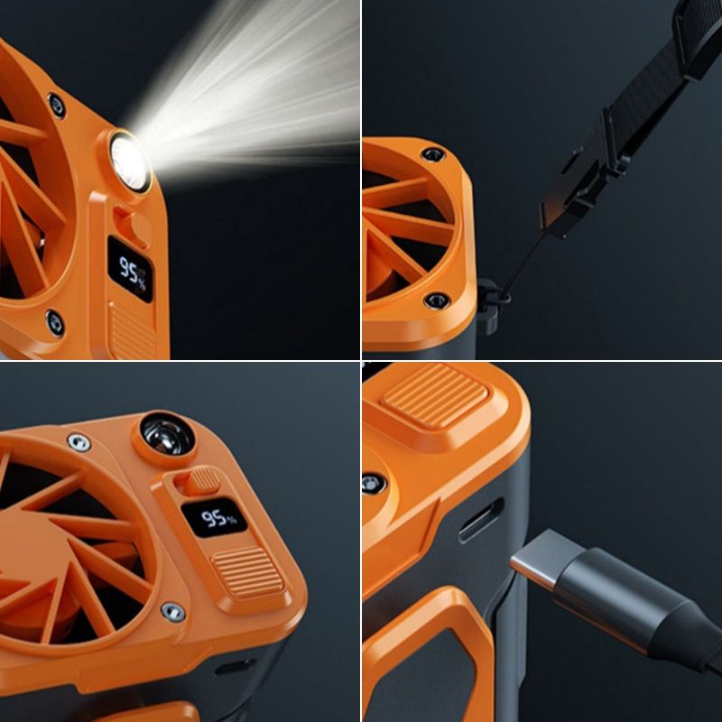 🌞Must-haves für den Sommer 2025❄️Tragbarer, super kühlender Ventilator an der Taille