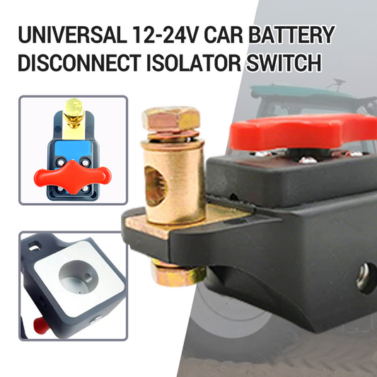 🚗2025 Neues Design⚡ Universal 12-24V Autobatterie-Trennschalter