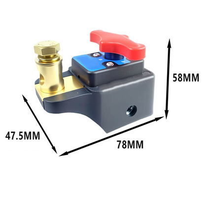🚗2025 Neues Design⚡ Universal 12-24V Autobatterie-Trennschalter