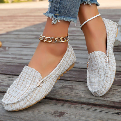 🐆✨Patchwork-Loafer mit Leopardenmuster für Damen 👡
